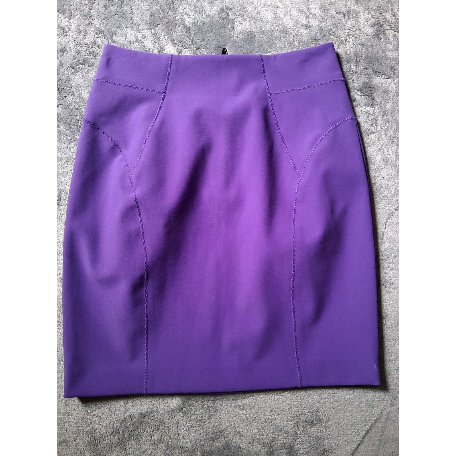 T Alexander Wang Mini Skirt Purple Size 2 Zipper Back